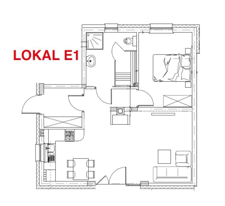 Apartament Strumien Jaworki Bagian luar foto